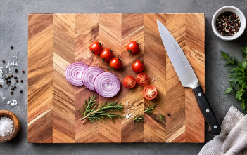 Nordic Chevron Design Chopping Board